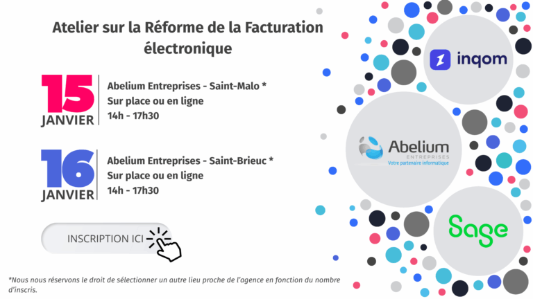 Ateliers sur la réforme de la Facturation électronique Saint-Malo et Saint-Brieuc